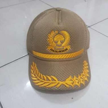 Topi Jaring Korpri Pamen|Topi Jaring Korpri Padi Kapas|Topi Korpri|PNS