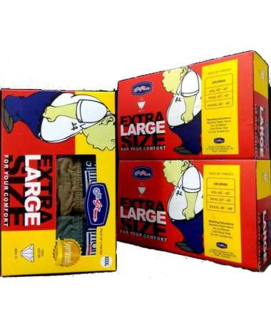 Celana Dalam Pria jumbo GT Man MBS-01(isi 3 pcs) by IZDANSHOP - CD MBS - MBS CD big Size - CD Jumbo
