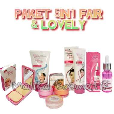 ( original ) - Paket Lengkap Fair &amp; Lovely BPOM 6in1+haniku pink