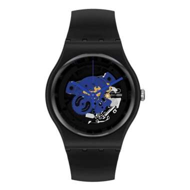 Swatch SO32B109 TIME TO BLUE BIG Original & Garansi