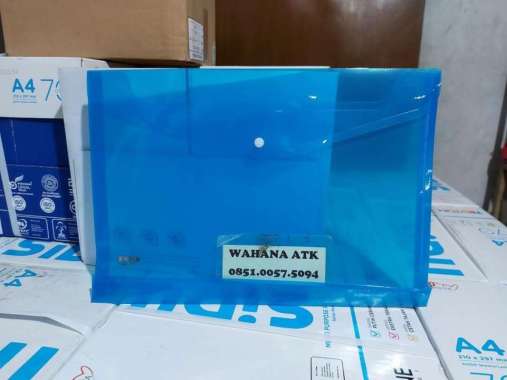 Map Plastik Kancing 1 (Lusin) Kuning