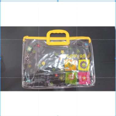 Clear Bag 33B / B4 / Transparant Bag ukuran B4 / Tas Trasnparant Plastik uk B4 / Clear Bag