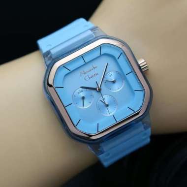 Jam Tangan Alexandre Christie AC2811 / AC 2811 Rosegold Blue Sea