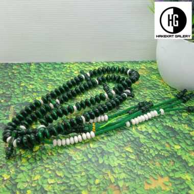 tasbih tijani akar bahar hijau kombinasi tulang E129
