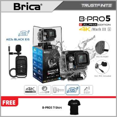 Brica B-Pro 5 Alpha Edition 4K Mark III S (Brica AE3S) Brica Mark IIIS Brica AE 3S Resmi BLACK