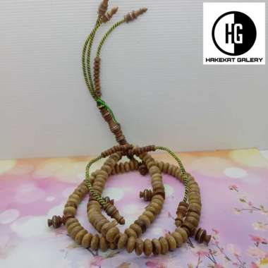 tasbih tijani kelor emas kombinasi gaharu super wangi E94