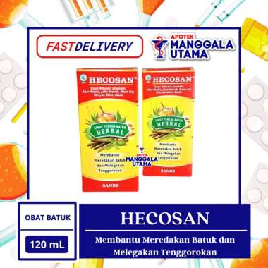 HECOSAN SIRUP PEREDA BATUK HERBAL 120 ML