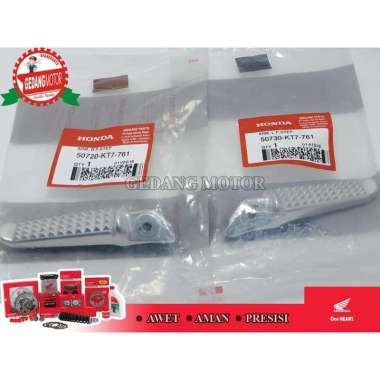 FOOT STEP PIJAKAN KAKI BELAKANG CB150R SUPRA 150GTR SET ORIGINAL HONDA