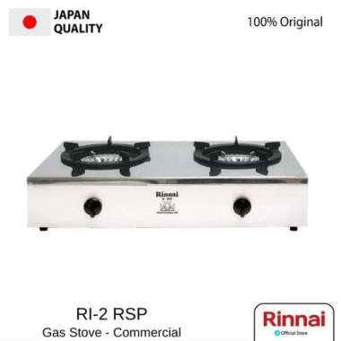 Rinnai - RI-2-RSP Kompor Gas 2 Tungku
