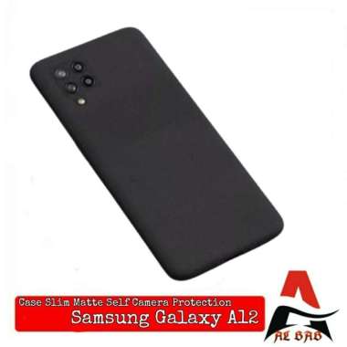 Softcase SAMSUNG A12 Slim Matte Self Camera Protection Softcase