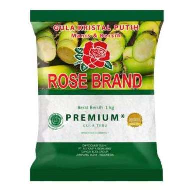 gula rosebrand 1kg 1dus isi 20 kg