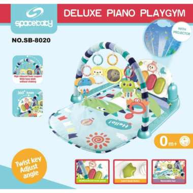 [TERMURAH BAMS✨] MULTIFUNCTION PIANO FITNES SPACEBABY SB 8020 RACK BABY MATRAS PLAYGYM BAYI KADO MUR