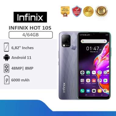 Infinix Hot 10S 4/64GB Purple