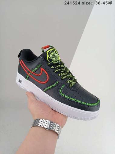 air force black green