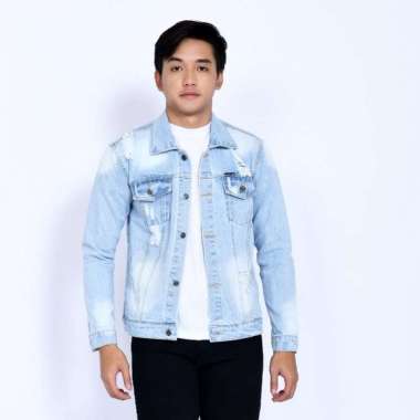 Jual Ripped Denim Jacket Original 