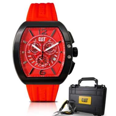Caterpillar 11.163.28.838 Jam Tangan Pria Analog Rubber Original