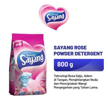 Promo Harga Sayang Detergent Powder Rose 800 gr - Blibli