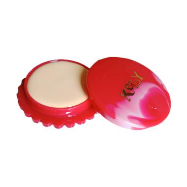 Kelly Pearl Cream Bedak Pemutih Wajah [5 g] natural