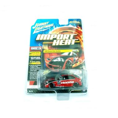 JOHNNY LIGHTNING 1998 #88 HONDA CIVIC CUSTOM RED