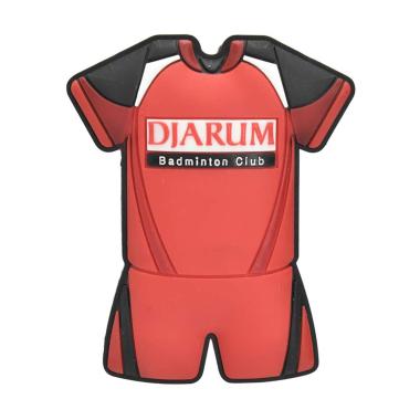 Djarum Badminton Club PB DJARUM Uniform Magnet OSFA black red
