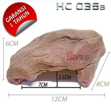 HC035 Hiding cave goa tempat rumah sembunyi reptile gecko corn snake B