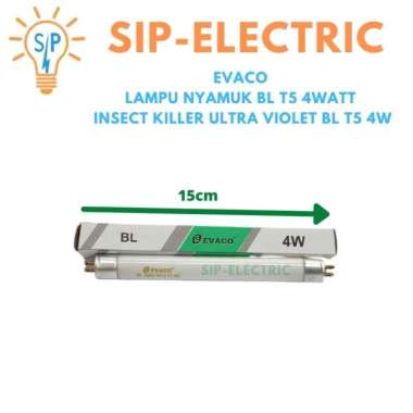 EVACO LAMPU NYAMUK BL T5 4WATT / INSECT KILLER ULTRA VIOLET BL T5 4W