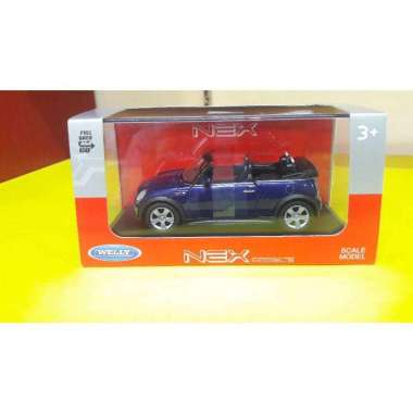 Diecast Mini Cooper S Cabrio (Miniatur mobil,Murah dan berkualitas)