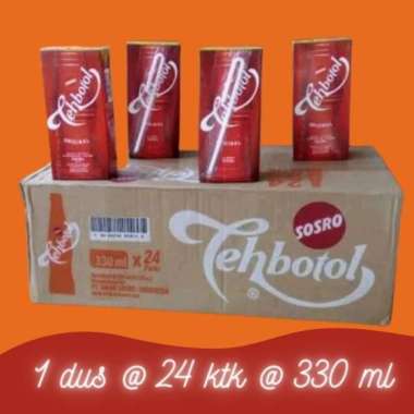 SOSRO TEH BOTOL KOTAK ORIGINAL [330 mL/ 24 Pcs]