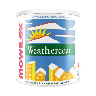Mowilex Weathercoat Cat Tembok Eksterior [2.5 L] READY MIX Lily White -