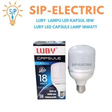 LUBY LAMPU LED KAPSUL 18W / LUBY LED CAPSULE LAMP 18WATT