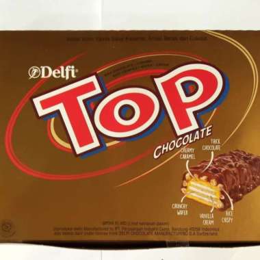 TOP Delfi 9 gram. Box isi 24 pcs Coklat