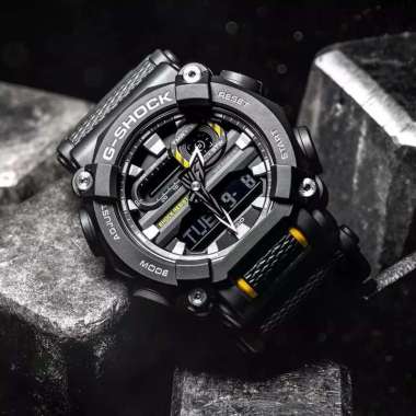 Casio G-SHOCK Soundwave Series Original Garansi Resmi Jam Tangan Pria [GA-900] Black
