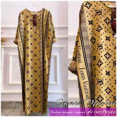 Gamis Katun Rayon Premium LD 130cm Motif