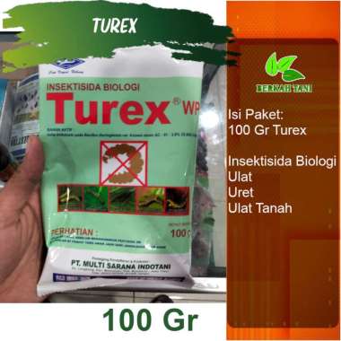 Turex 100 Gram Insektisida Hama Uret Tanah Ulat Grayak