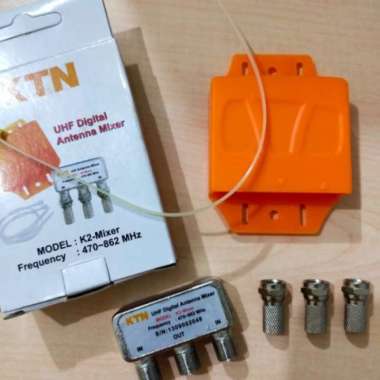 Mixer Uhf Digital Antena Mixer / Ktn K2 / Alat Penggabung (Kode 5401)) Multicolor