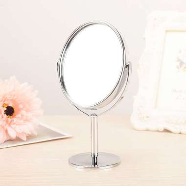 SK-K87 Kaca Cermin Makeup Meja Standing Mirror Cermin 2 Sisi Kaca Rias Make Up Putar / Cermin Meja /