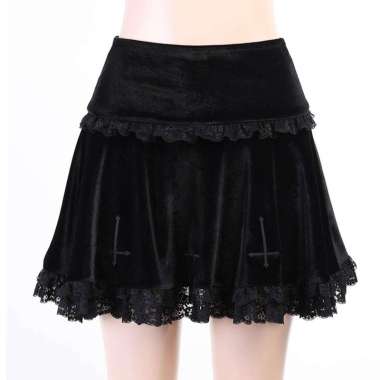 black short skirts
