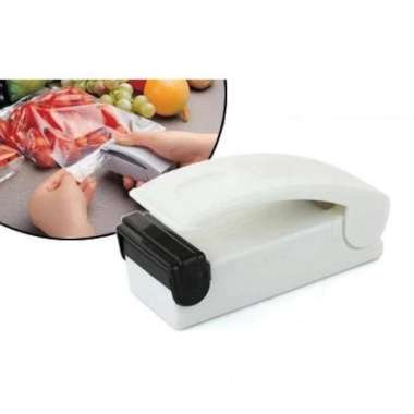 Sealer Mini Hand Heat Sealer Penyegel Plastik Putih