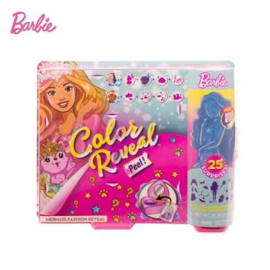 Barbie Color Reveal Peel MERMAID Fashion Reveal Doll Set