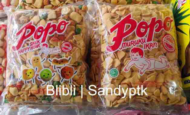 Muruku Ikan Maruku Popo Bayi Thien Cheong Snack Malaysia Besar Halal MUI Pedas Manis