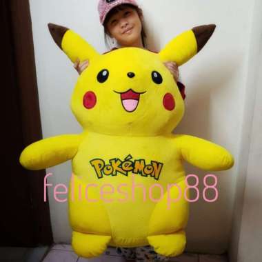 boneka pokemon pikachu super besar jumbo