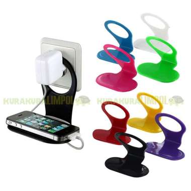 Gantungan Charger HP Holder Hanger Cas HP Dudukan Charger Stand Hanger