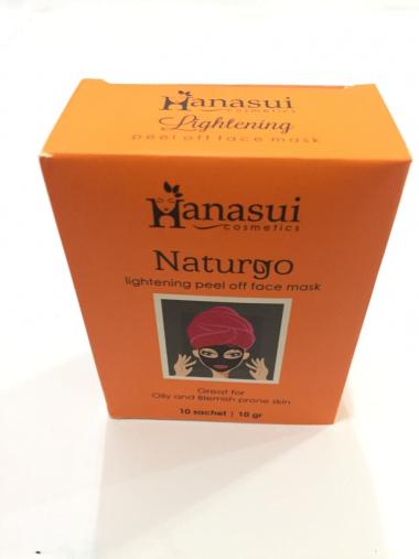 Hanasui Naturgo Masker Wajah [1 Box]