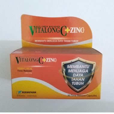 Vitalong C+Zinc Suplemen [30 Kapsul]