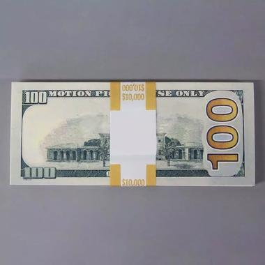OEM Uang 100 Dolar Mainan Edukasi [100 Lembar]