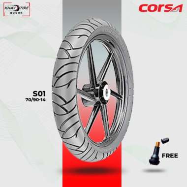 Ban Motor Matic - CORSA S01 70/90 Ring 14 Tubeless