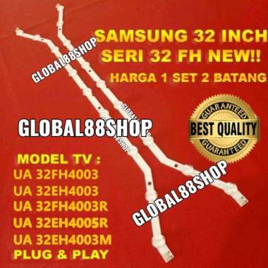 BACKLIGHT TV 9 K 9KANCING 3 VOLT 32 INC SAMSUNG UA32FH4003 LAMPU LED