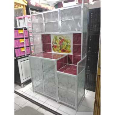rak piring 3 pintu rak piring minimalis rak piring alumunium lemari piring 3 pintu rak piring kaca r