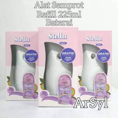 Stella Matic Alat Semprot Pengharum Ruangan Otomatis - Wild Flower