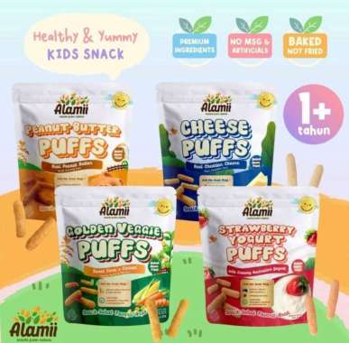 Alamii Puff Snack Bayi dan Anak Golden Veggie